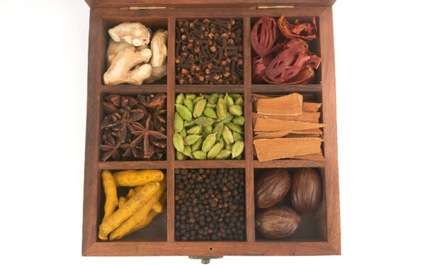 Wooden Spices Gift Box (9 in 1)